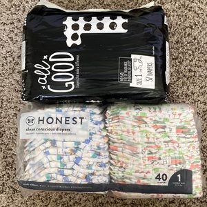 Size 1 diapers